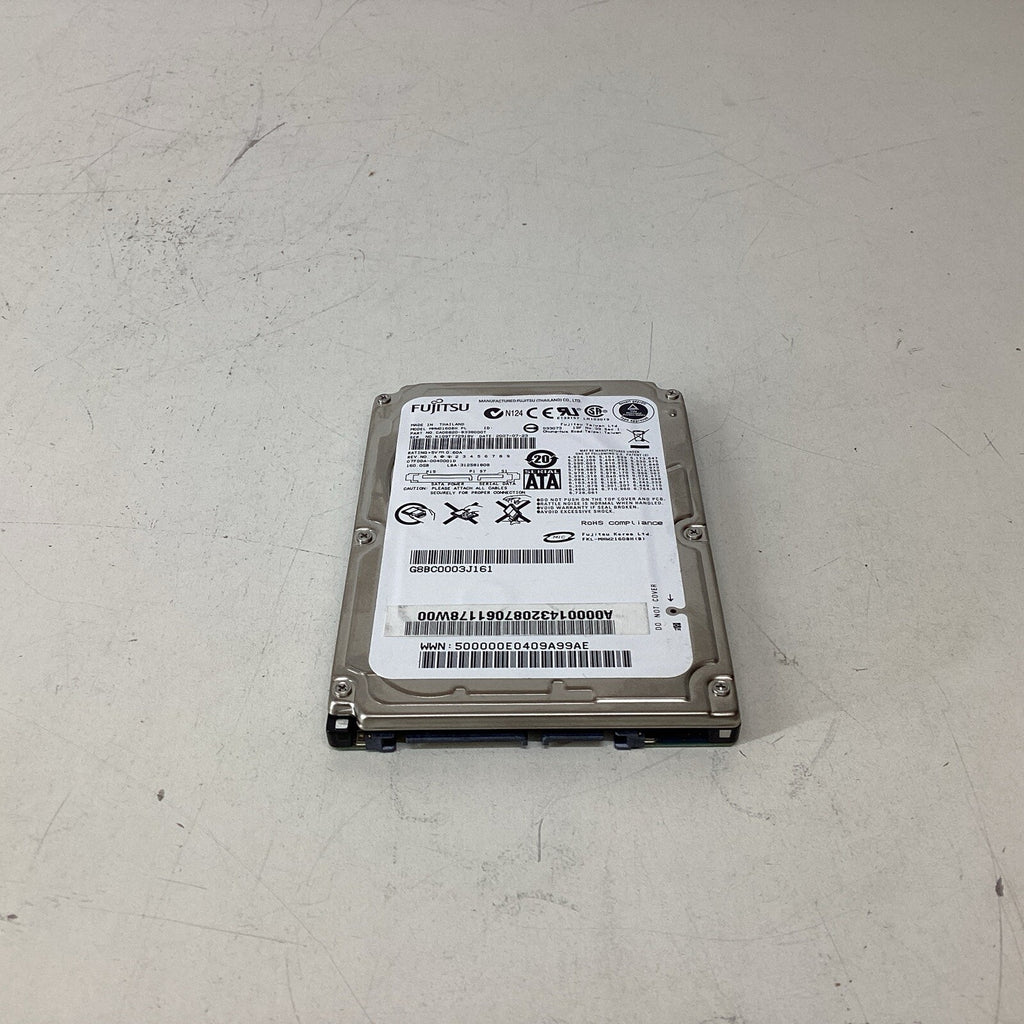 Fujitsu MHW2160BH 160GB Sata 5400 RPM Hard Drive CAO6820-B338000T
