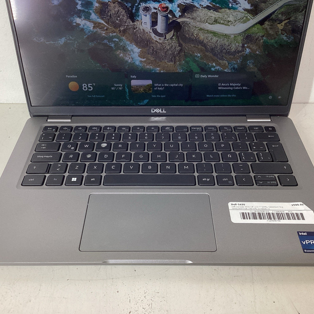 Dell Latitude 5430 14" Intel Core i7-1255U 16GB RAM 512GB SSD Windows 11 READ