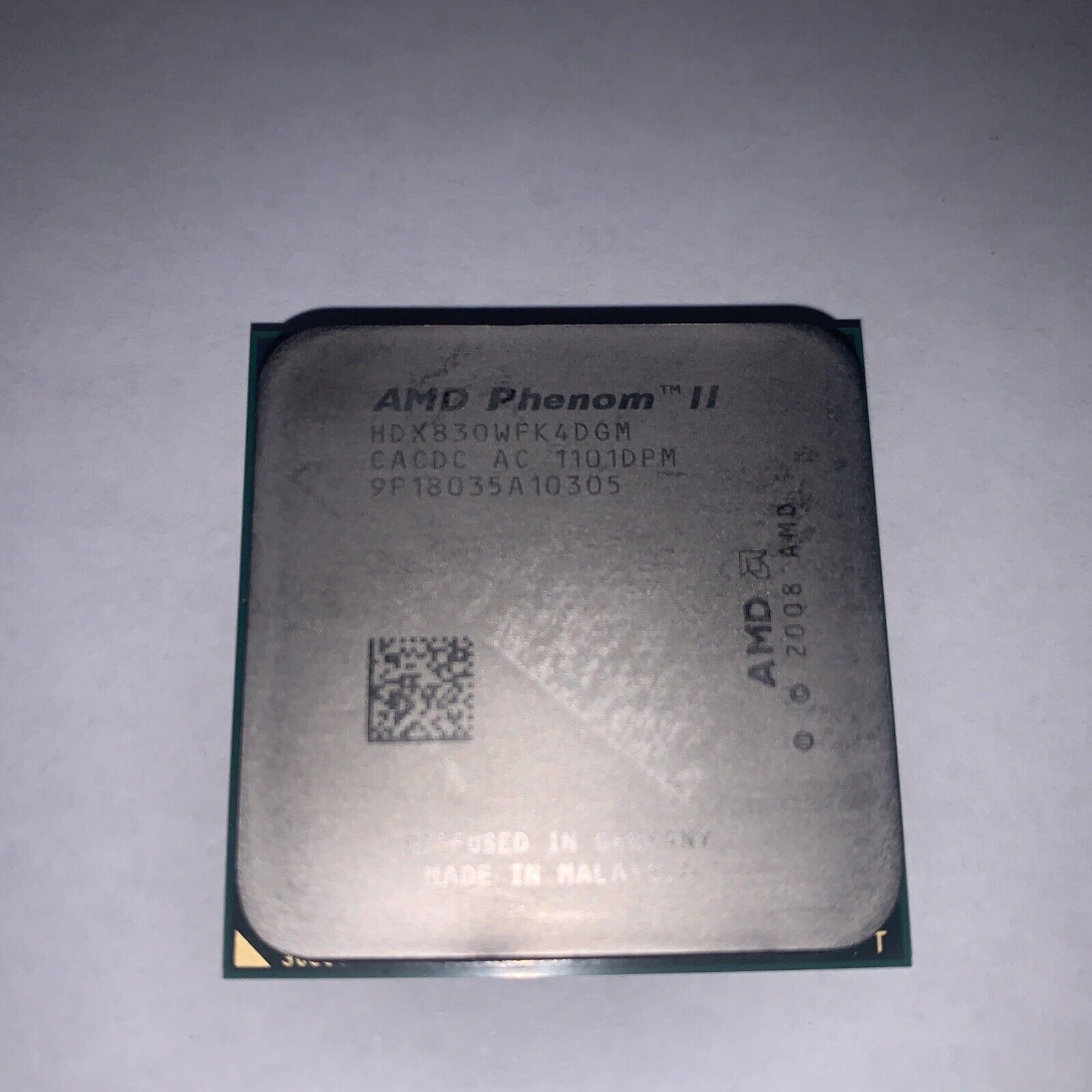 AMD Phenom II X4 830 (HDX830WFK4DGM) CPU Processor 2000 MHz 2.8 GHz Socket AM3