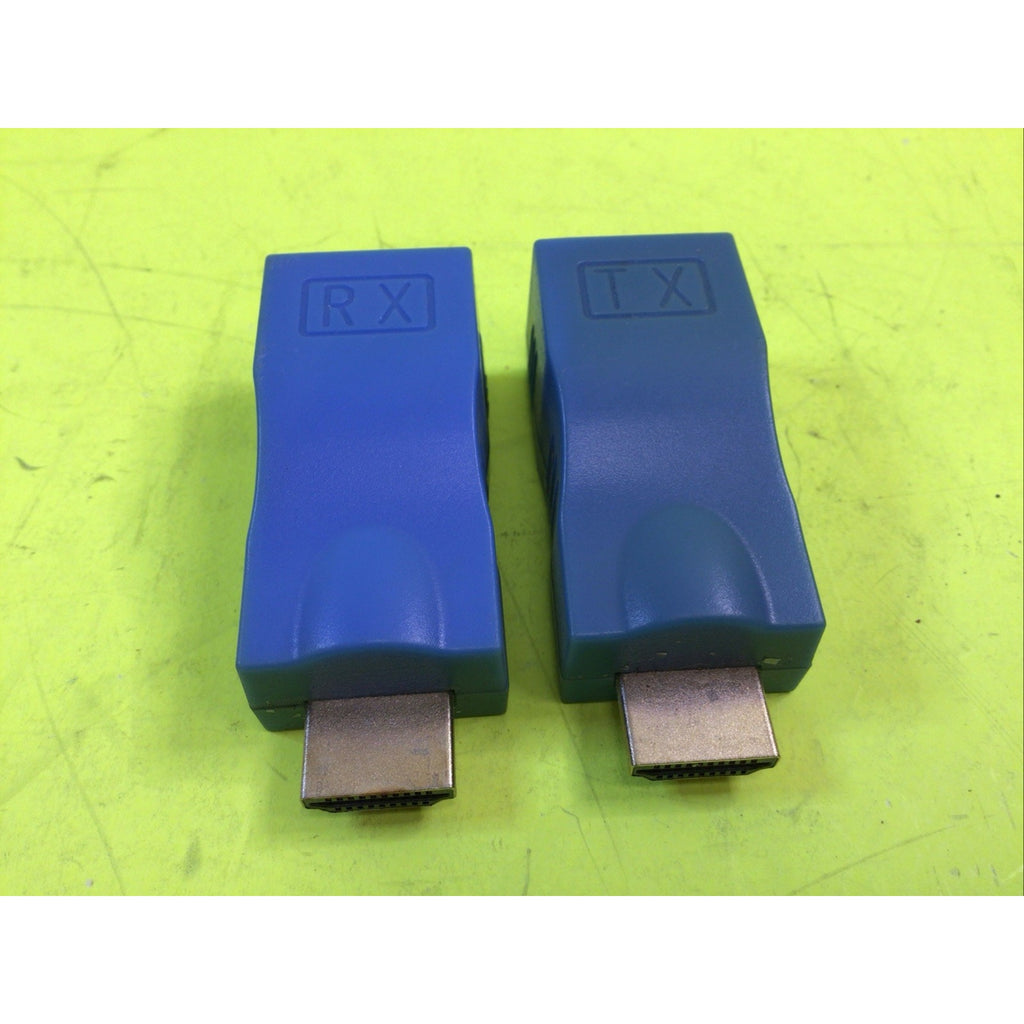 4K 1080P HDMI Extender to RJ45 Over Cat 5e/6 Network LAN Ethernet Adapter