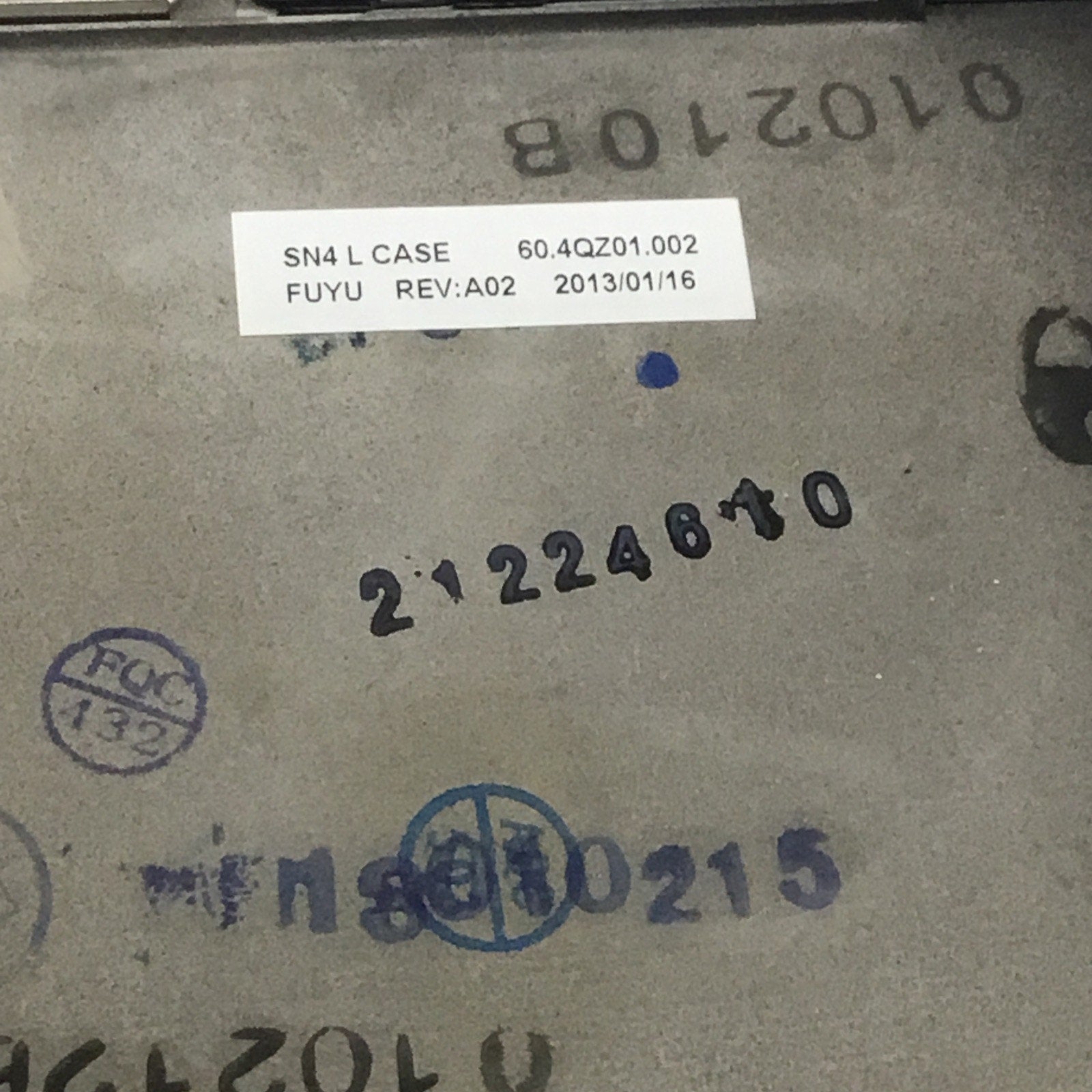 LENOVO THINKPAD T430s BOTTOM CASING COVER 60.4QZ01.002 04W3492 04W3501