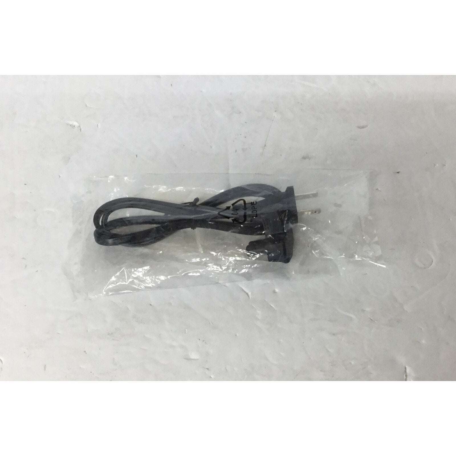 Dell HammerHead 2-Prong Right Angle AC Power Cord CN-0DF771 REV A00