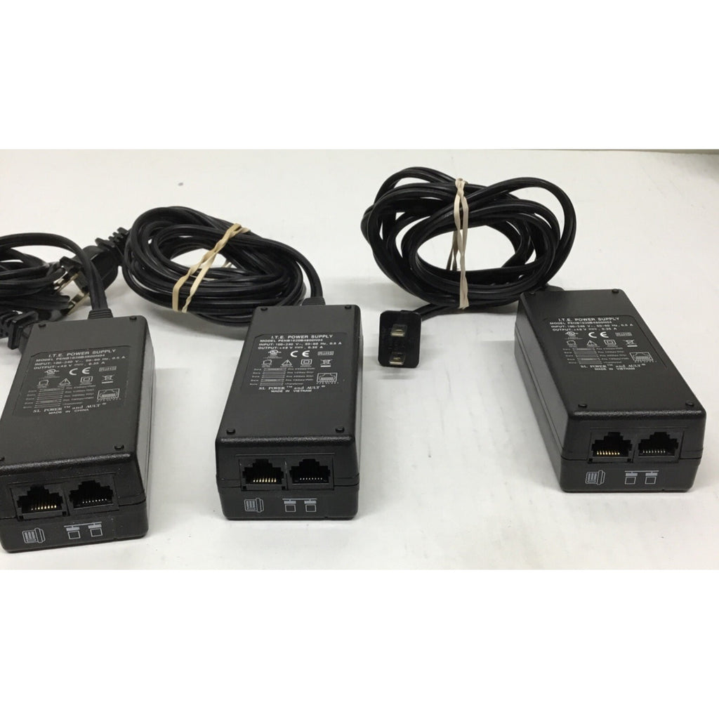 Lot of 3 ITE Power Supply PENB1020B4800N04 48V Ethernet PoE Injector