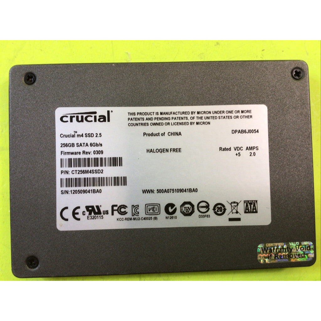 Crucial M4 256GB Internal 2.5in (CT256M4SSD2) SSD