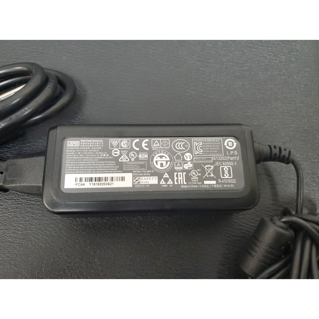 ORIGINAL AC Adapter Charger Power Cord for Asus APD DA-40A19 Y18160203621