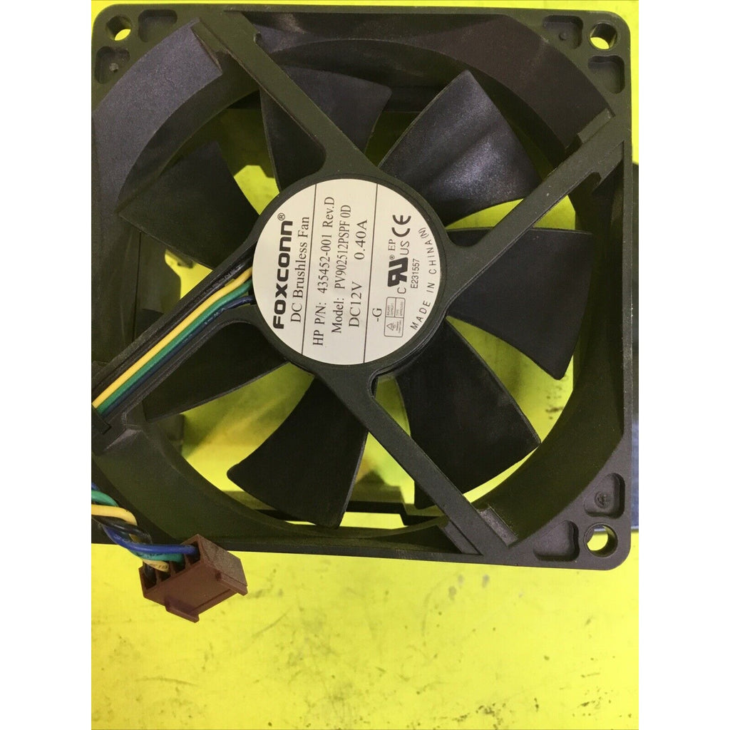 Foxconn PV902512PSPF 92mm x 25mm HP DC5700s DC5850 CPU Fan w/Shroud 4 Pin B130