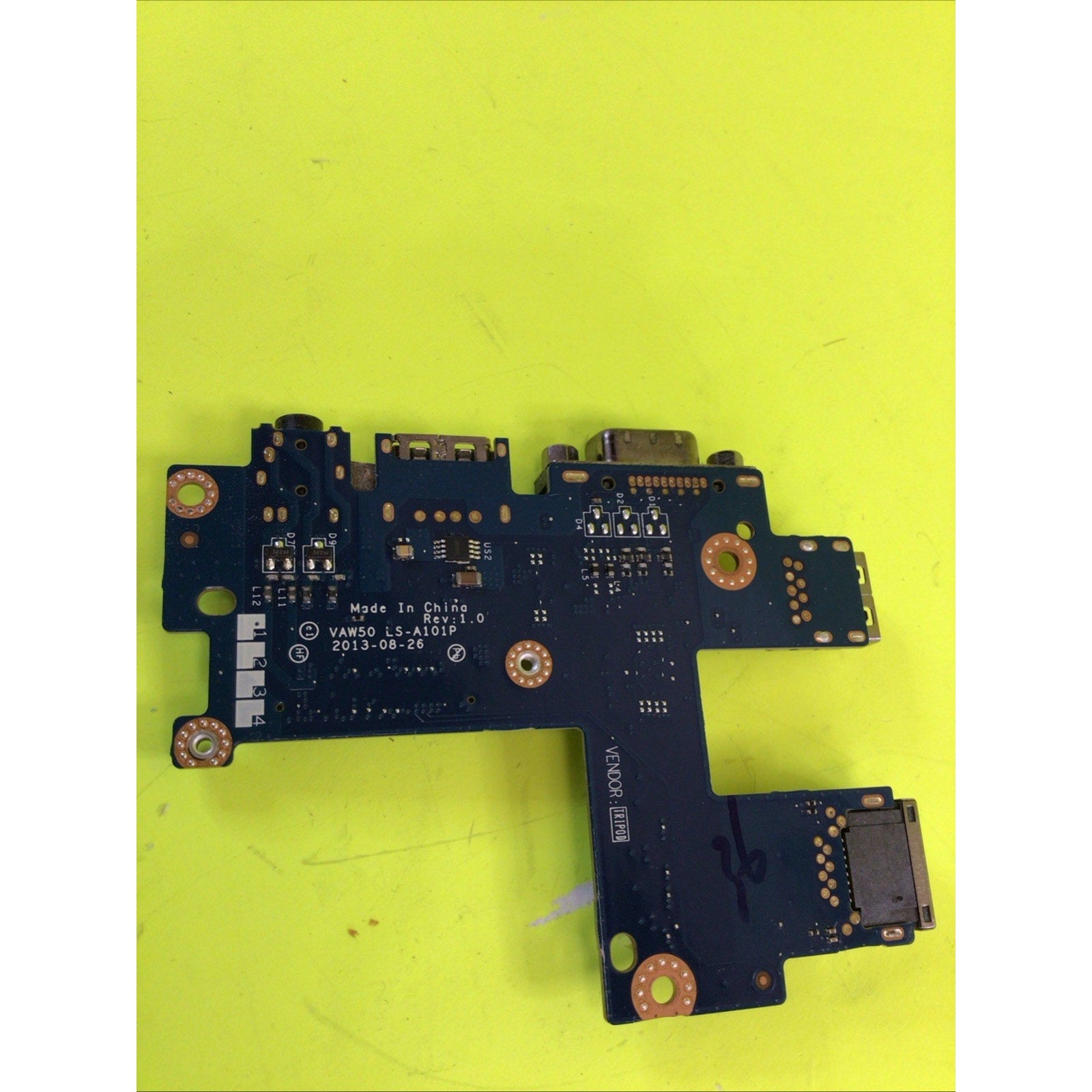 Dell Latitude E5540 VGA USB Audio Ethernet Board 09WMHY LS-A101P