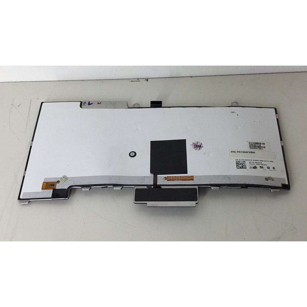 For Dell Precision M4400 M4500 Keyboard NSK-DB301 PK130AF2B00 0WX4JF - For Parts