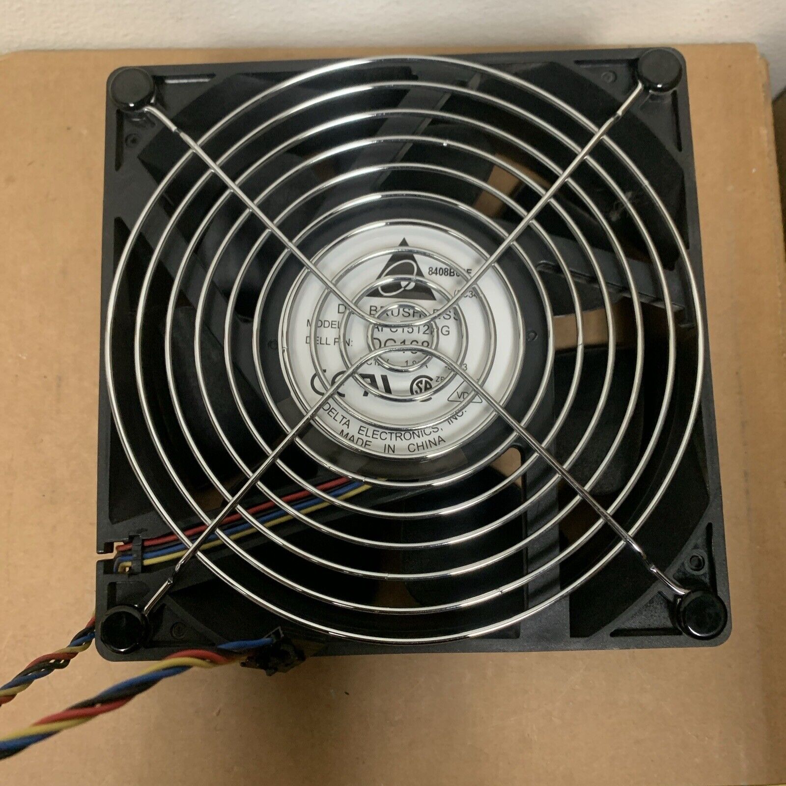 DELTA AFC1512DG Axial Fan DC 12V 150x150x50MM 4-Pin Server Cooling Fan - DG168