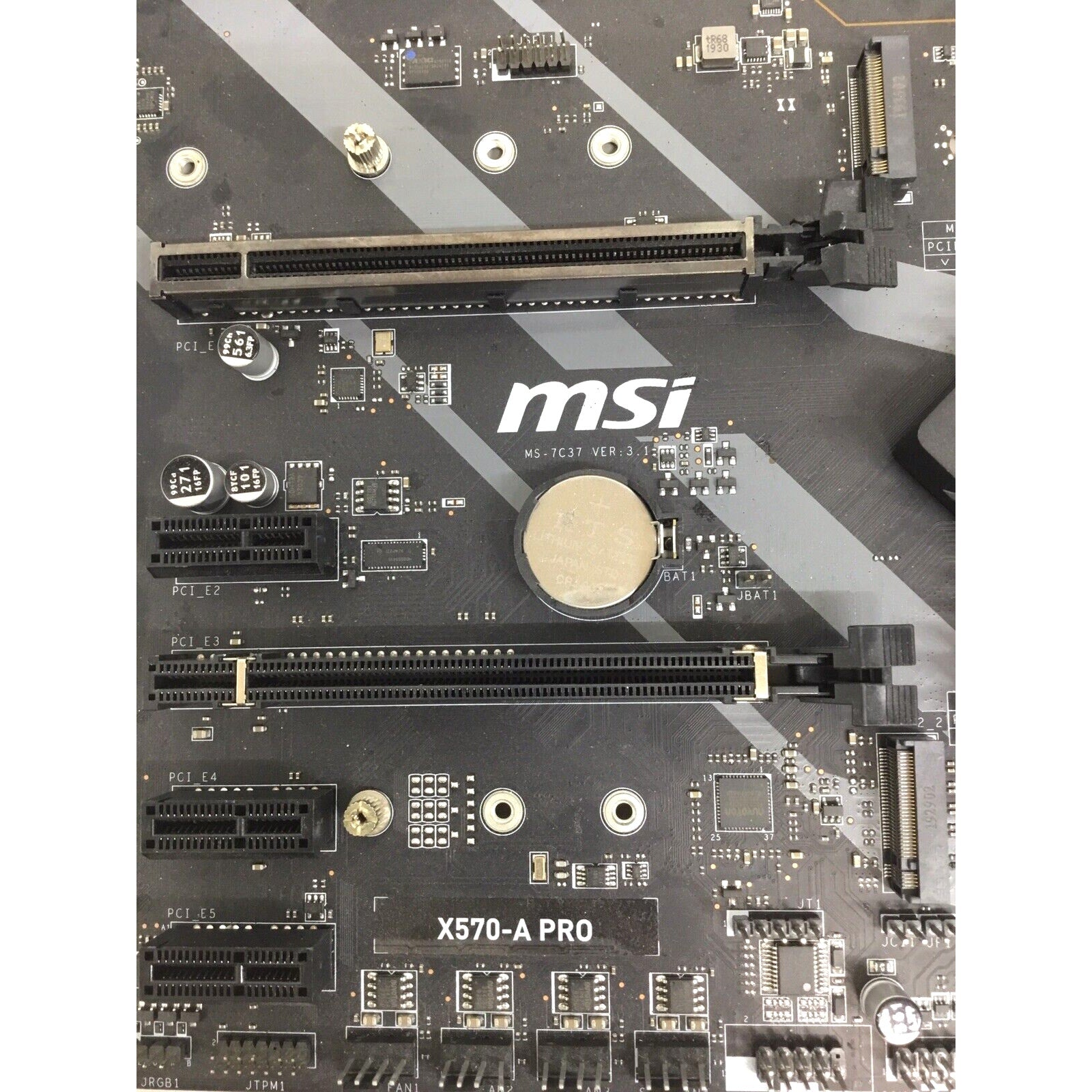MSI X570-A PRO AM4 AMD X570 PCIe 4.0 USB3.2 Gen2 HDMI DDR4 ATX Motherboard