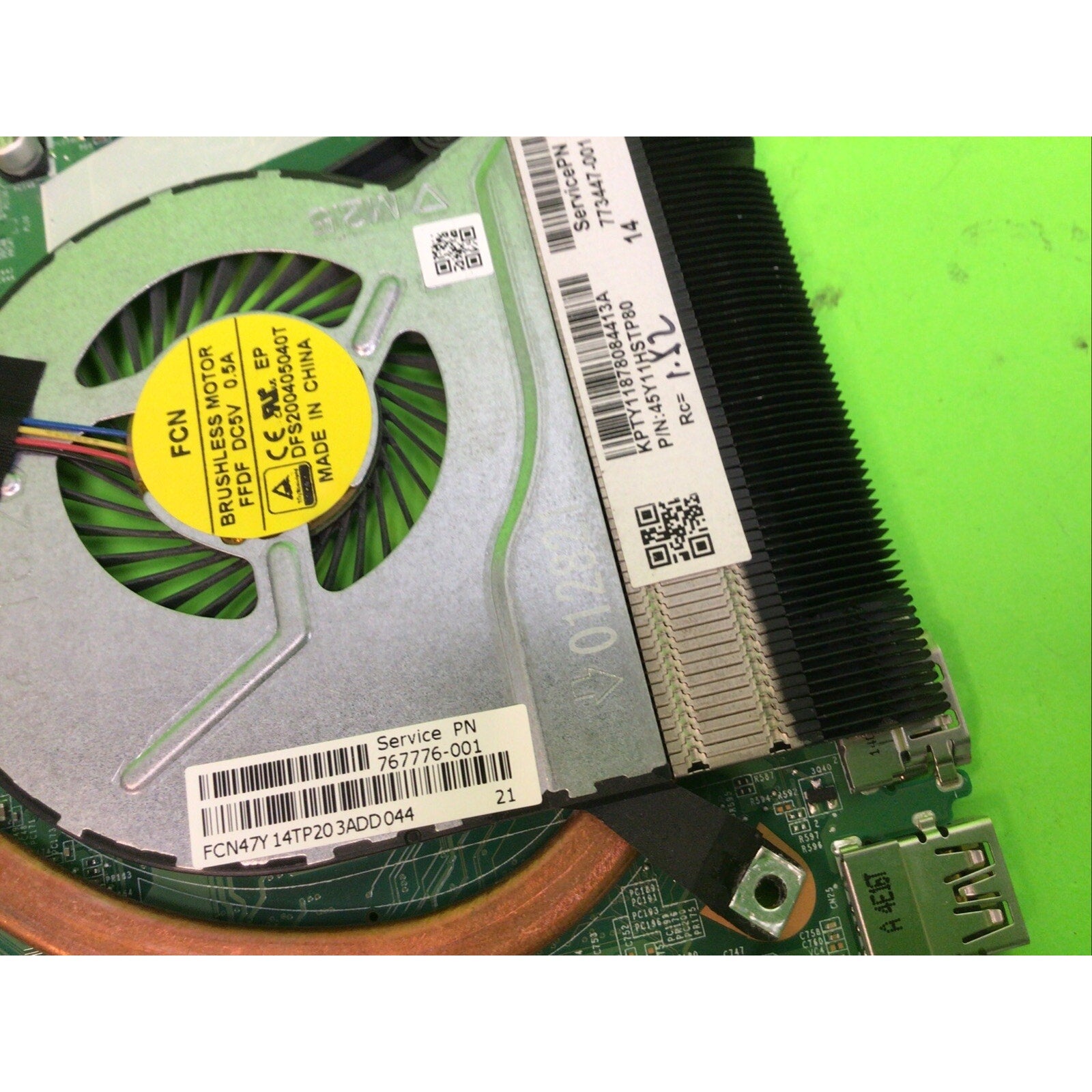 HP PAVILION 17-F i5-4210U 1.7GHz MOTHERBOARD 767409-501 FOR PARTS