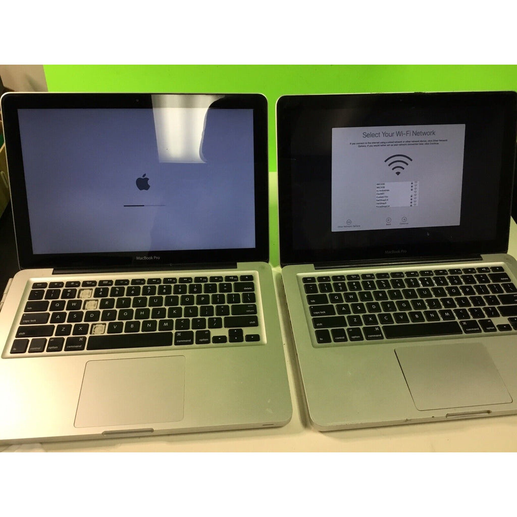 FOR PARTS - 2x BUNDLE OF Apple MacBook Pro 13 Inch A1278 1x CHARGER
