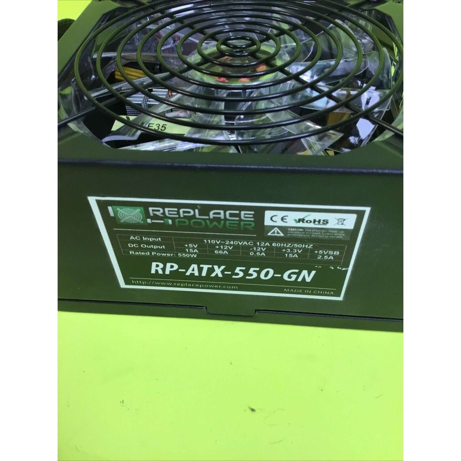 Replace Power RP-ATX-550-GN