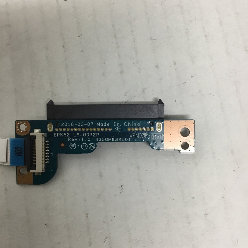HP 15-da0012dx 15.6" Genuine HDD Hard Drive Connector w/Cable LS-G072P
