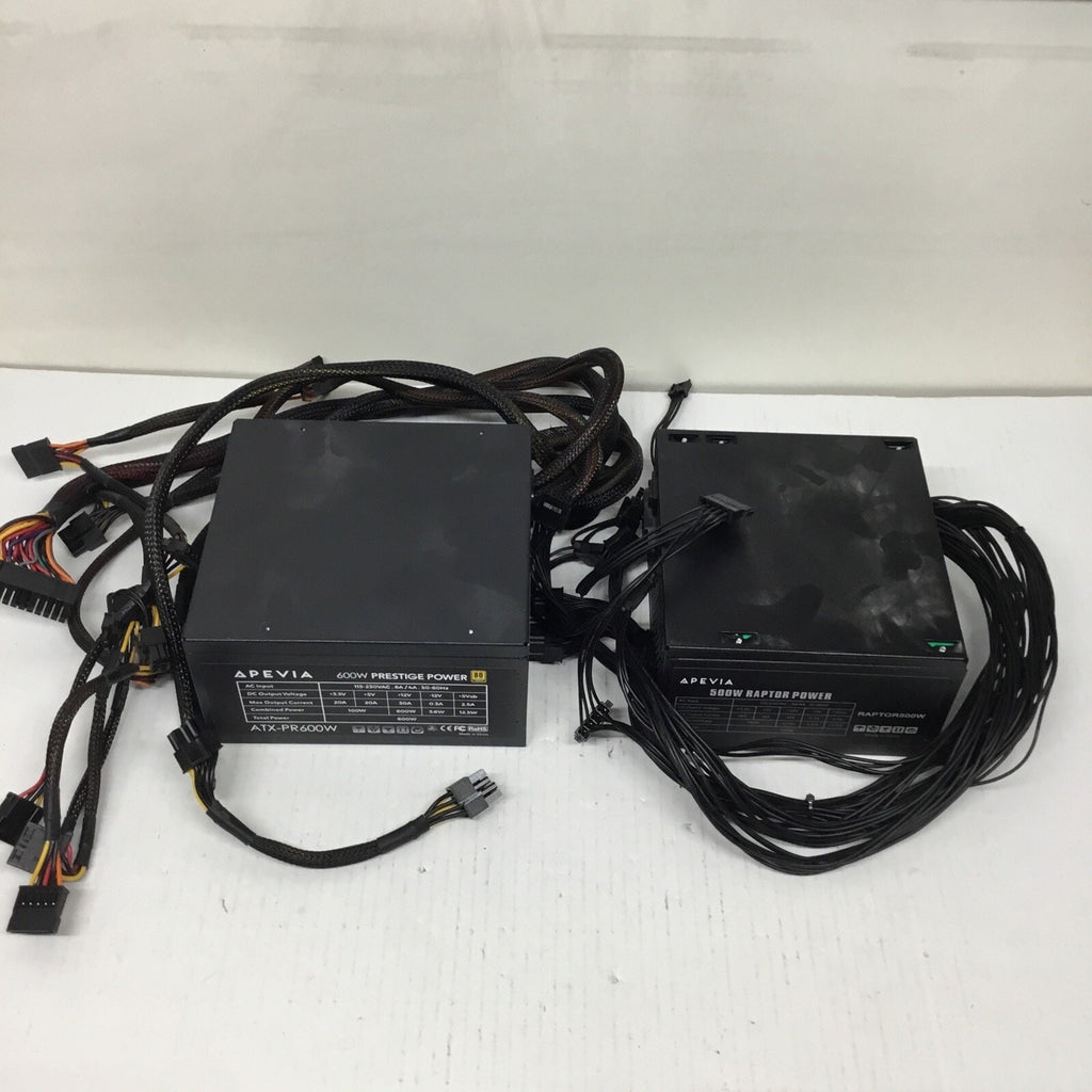 For Parts APEVIA 500W & 600W Power Supplies Raptor500W & ATX-PR600W