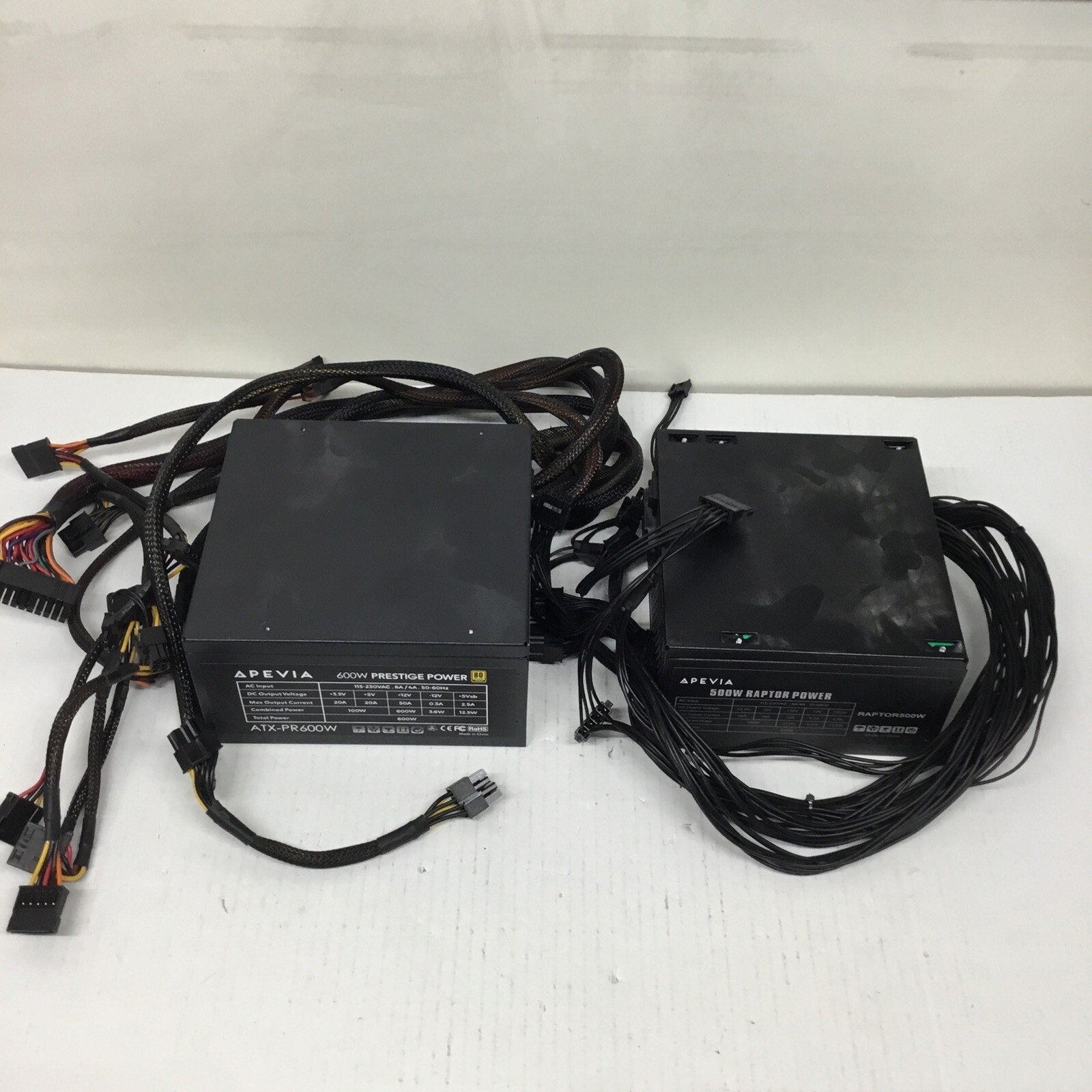 For Parts APEVIA 500W & 600W Power Supplies Raptor500W & ATX-PR600W