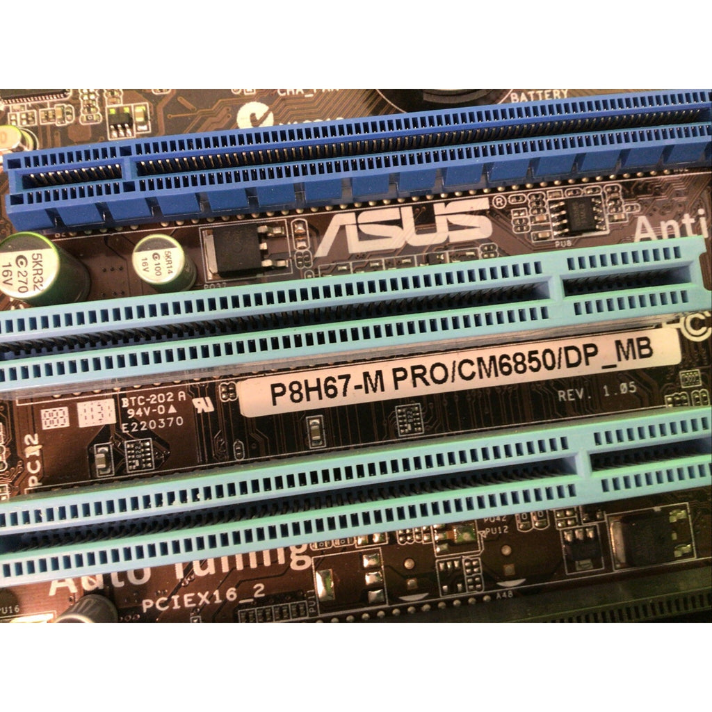 ASUS Motherboard P8H67-M PRO/CM6850/DP_MB FOR PARTS