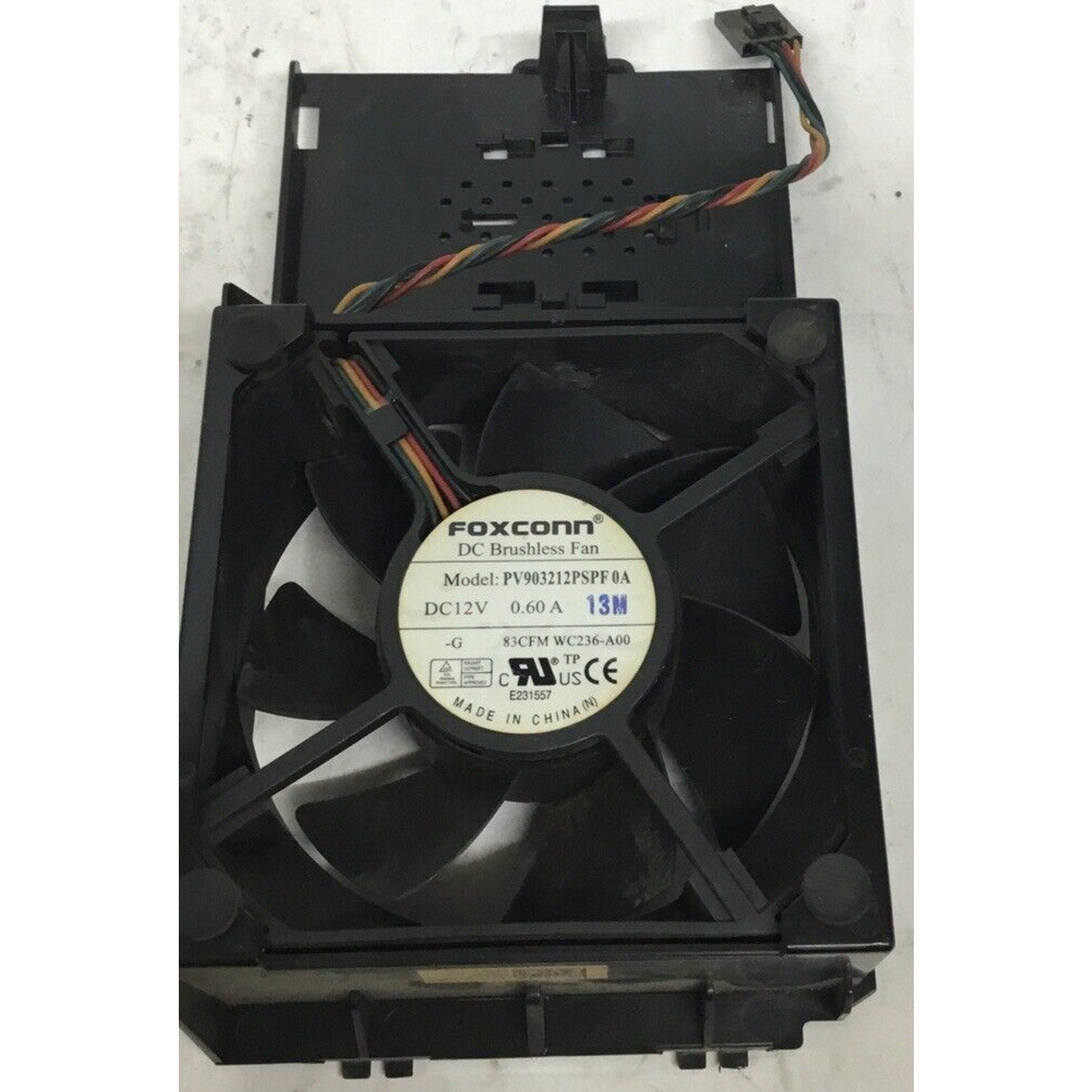 Foxconn 12VDC 0.60A DC Brushless Fan PV903212PSPF0A
