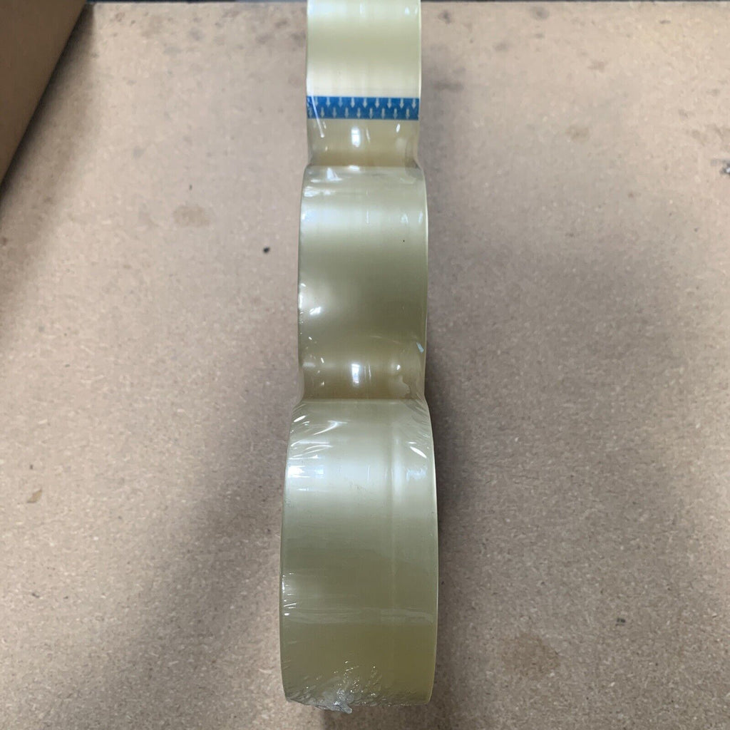 6-pack Of 2in x 110 yd 1.7 mil Acrylic Carton Sealing Tape, New - 2” x 110 Yards