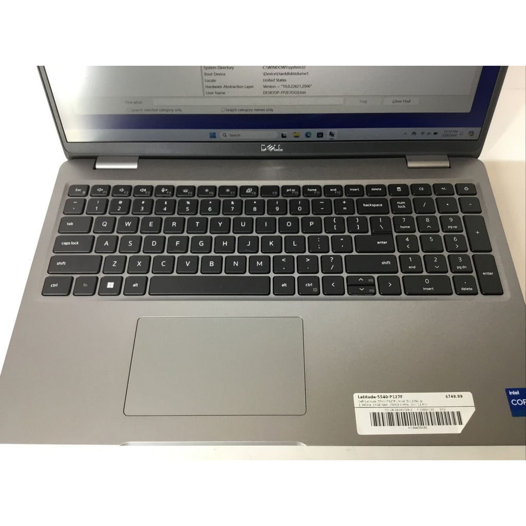 Dell Latitude 5540 - i5-1335U, 16GB RAM, 256GB SSD (P127F001)