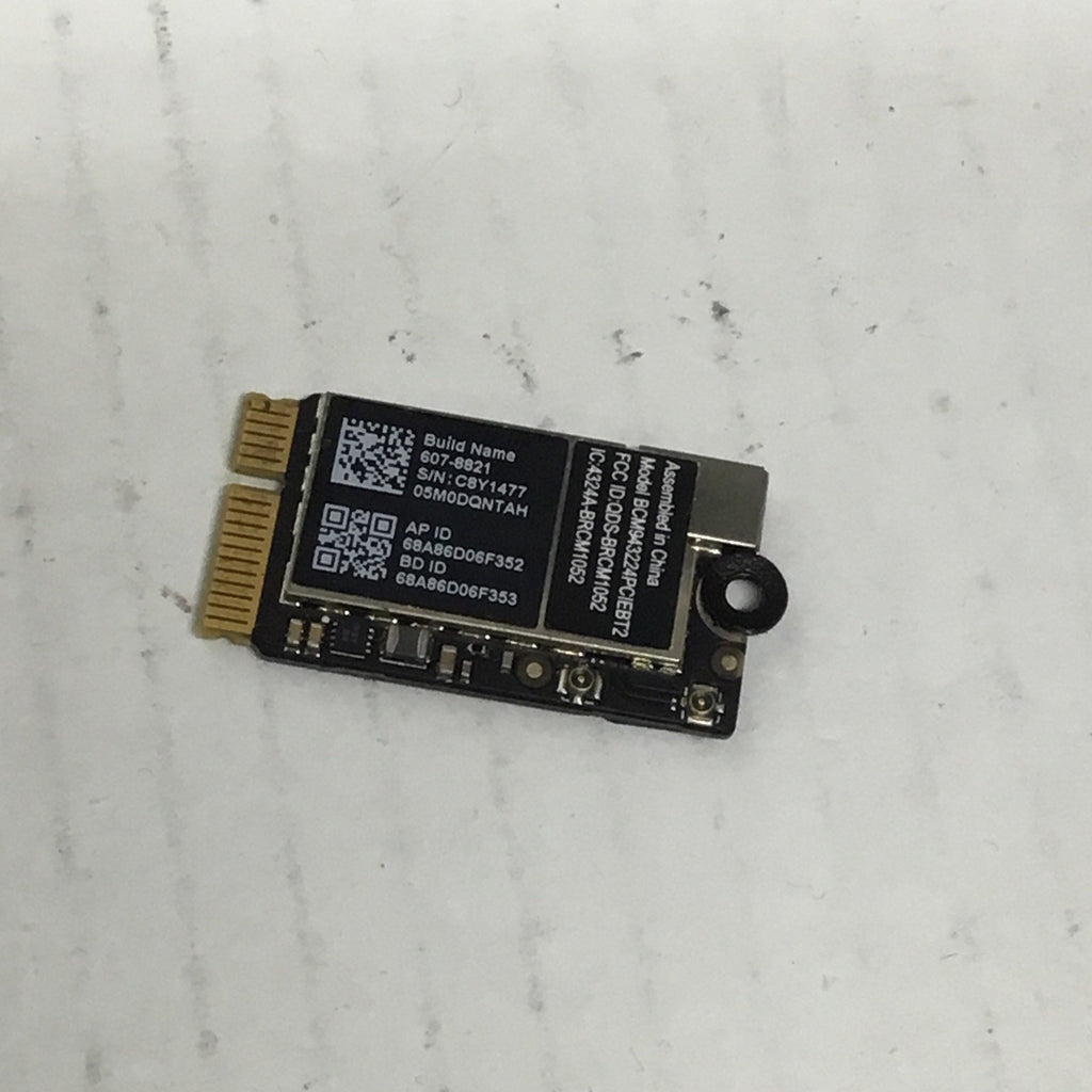 Apple Macbook Air 13" A1369 AirPort WiFi Card 607-8821 BCM943224PCIEBT2