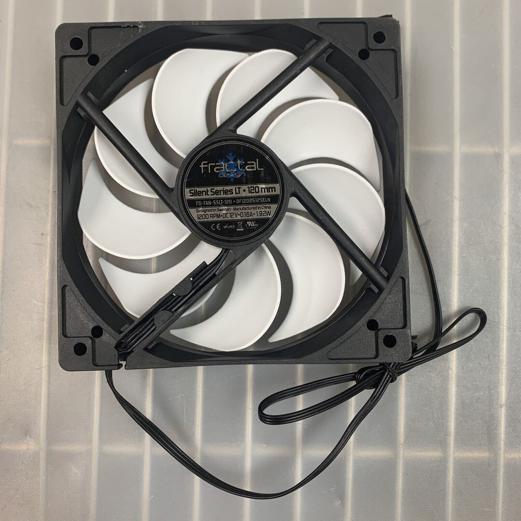 Fractal Design FD-FAN-SSLT-120 Silent Series LT 120mm 3pin CaseFan DF1202512SELN