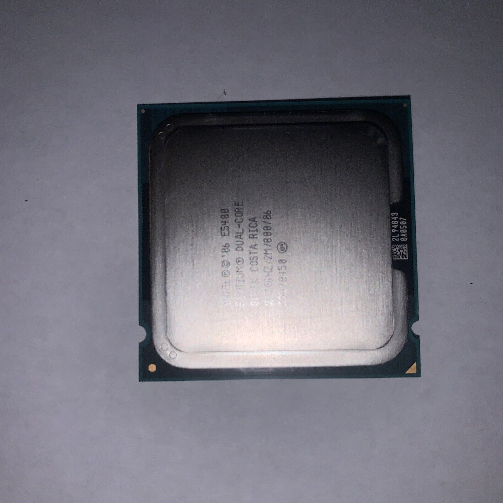 Intel Pentium Dual Core E5400 2.7Ghz Socket 775 CPU (SLGTK) TESTED WORKING