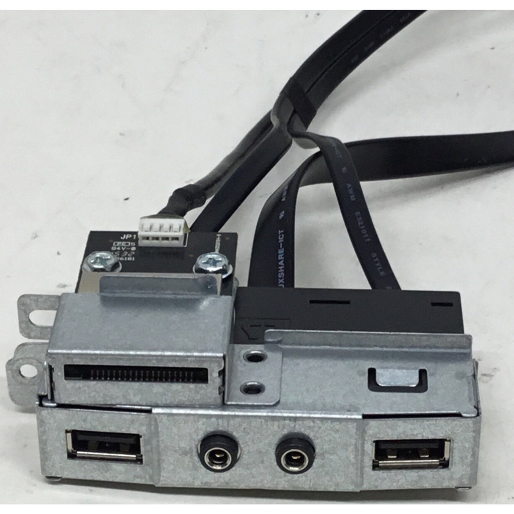 Lenovo H530S Desktop PC Front USB Audio Microphone I/O Board Cables Card Reader