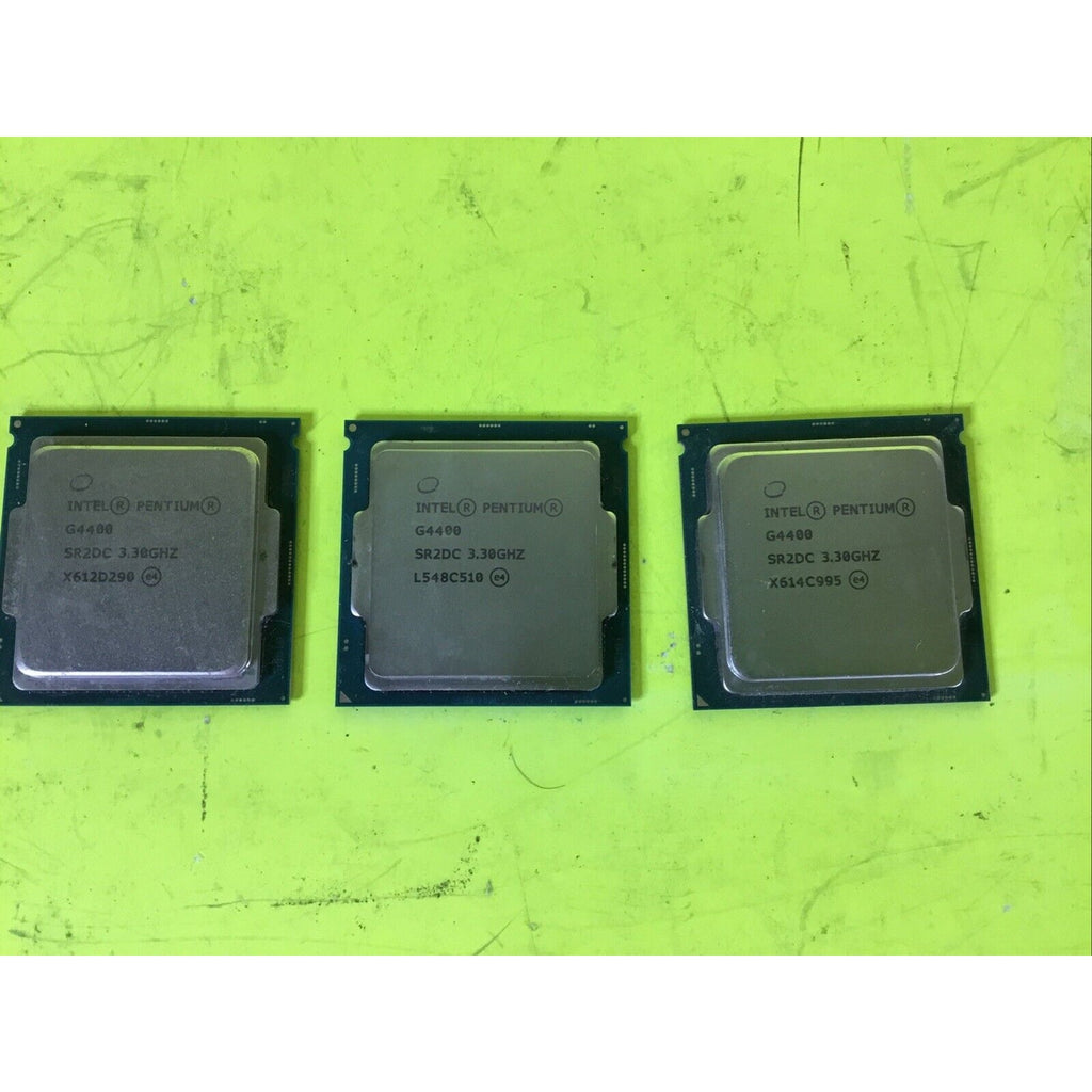 Lot of 3 Intel Pentium G4400 SR2DC 3.30GHZ