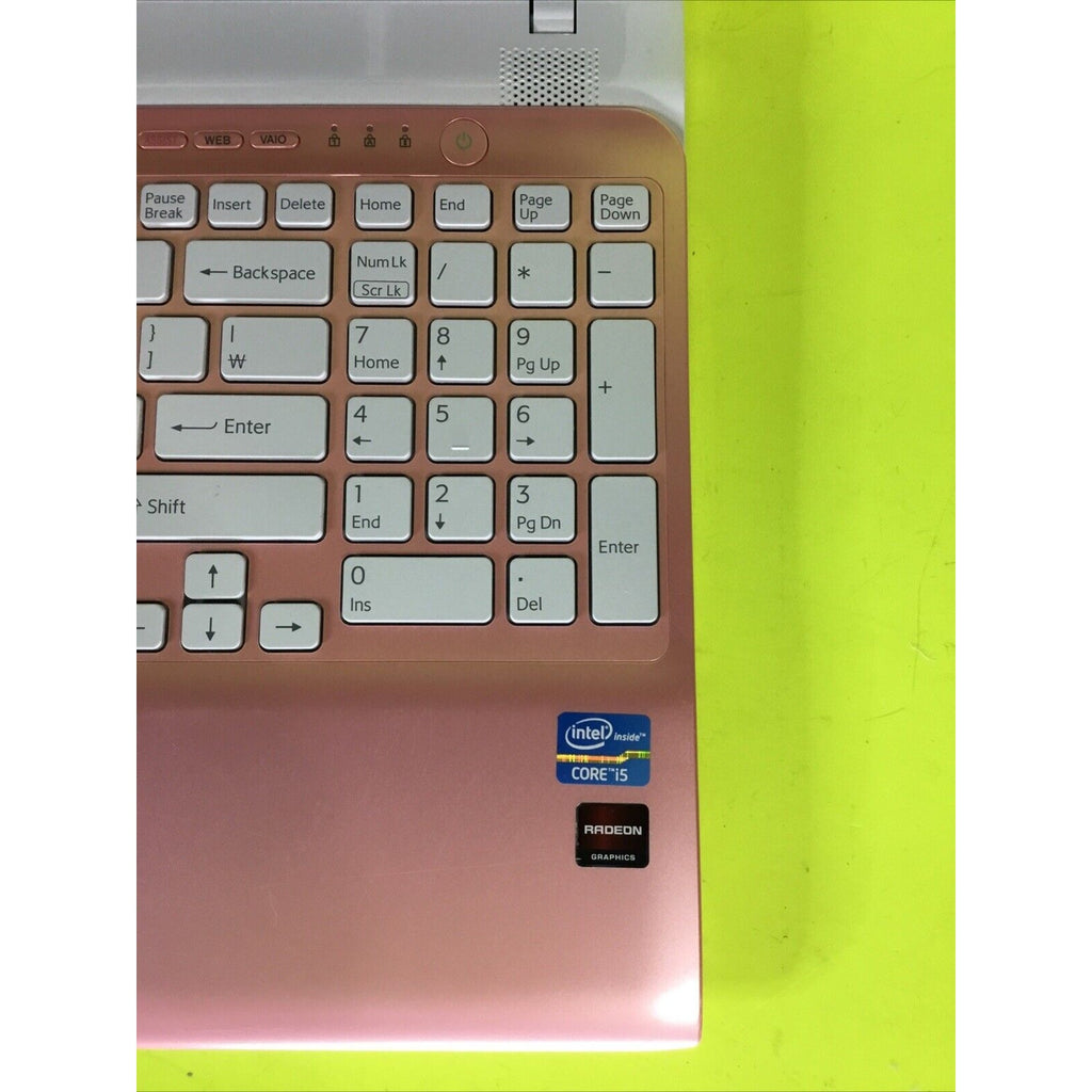 Sony Vaio SVE15137CKP Core i5 CPU 4GB RAM NO HDD FOR PARTS or REPAIR