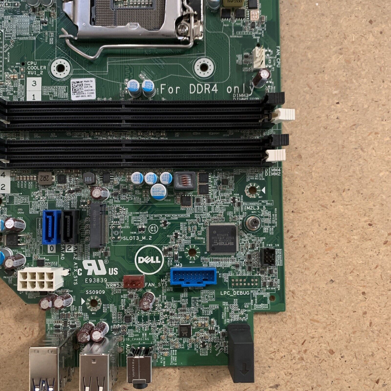 Dell OptiPlex 7040 SFF Desktop Motherboard LGA1151 HD5W2 0HD5W2 Mainboard