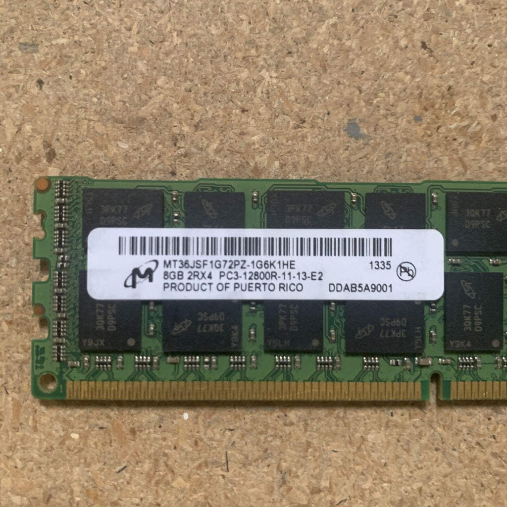 689911-071 HP 8GB (1X8GB) 2RX4 PC3-12800R SERVER MEMORY 690802-B21