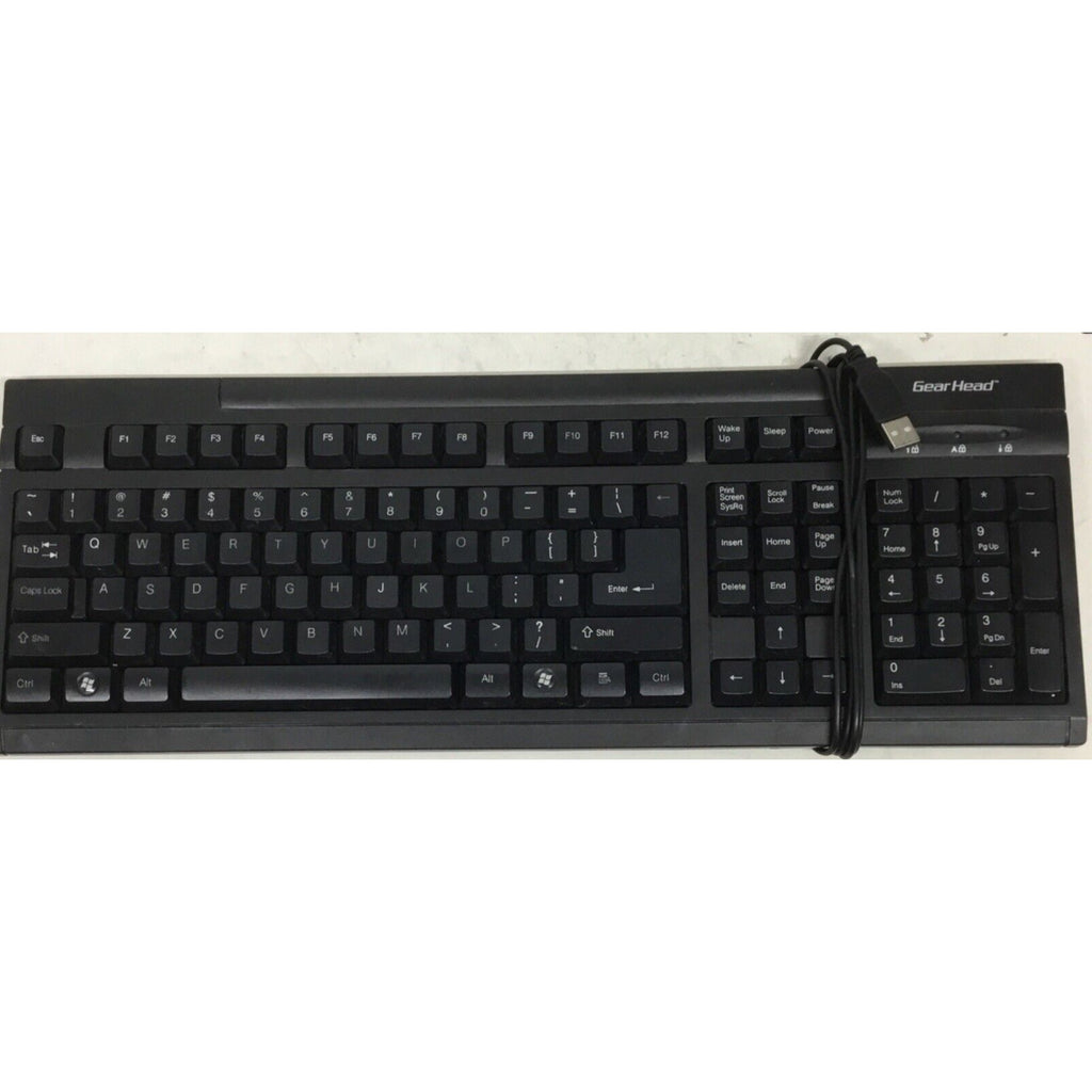 Gear Head KB2500U USB Wired Keyboard