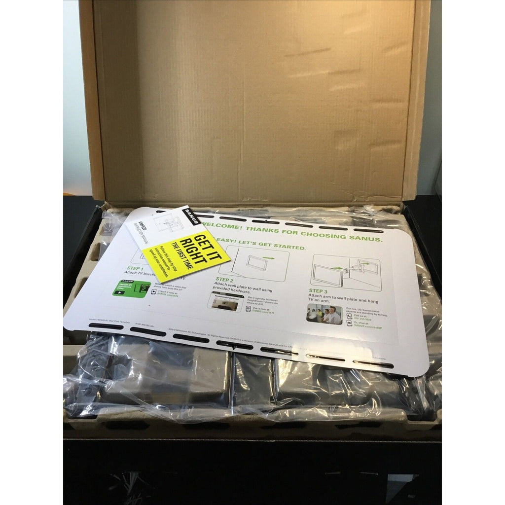 Sanus VMF620-B1 37 to 55 Inches Full Motion TV Wall Mount VMF620B1