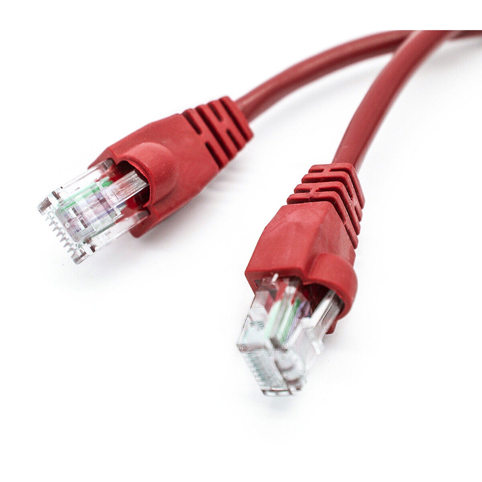 10ft CAT6 RJ45 Ethernet Network Patch Cable - Red - 10 Feet