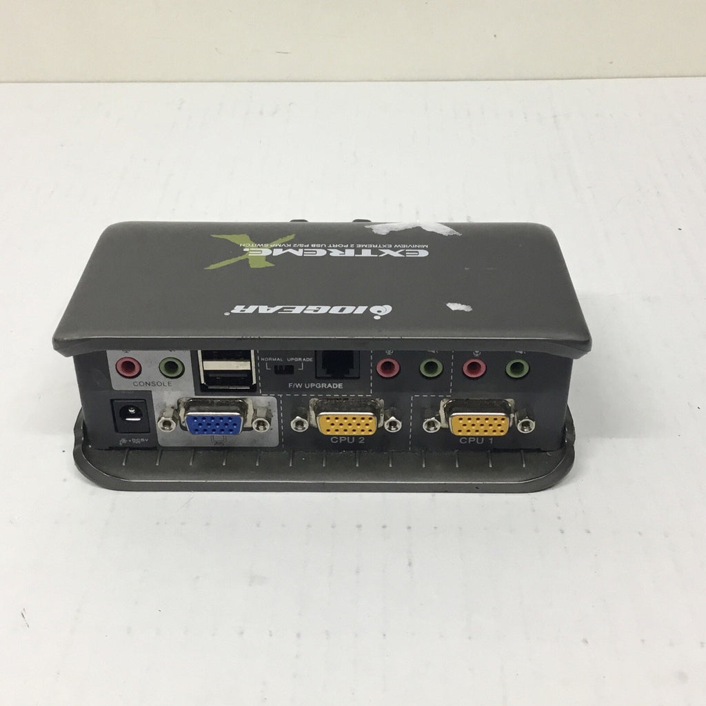 IOGear Extreme MiniView SE 4-Port USB PS/2 KVM Switch GCS94B Untested!!