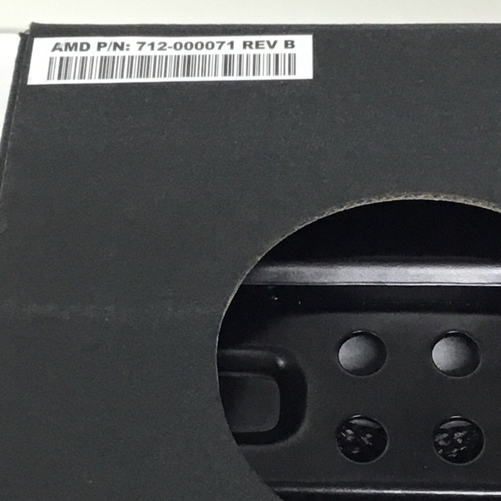 AMD AM4 Wraith Stealth Ryzen Cooling Fan Heatsink 712-000071