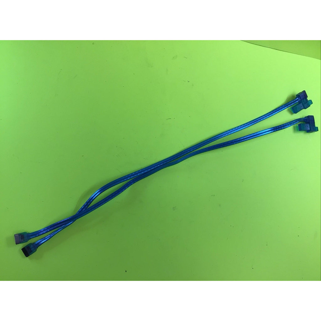 2 Pack of Western Digital Decorative SATA Cables Translucent Blue