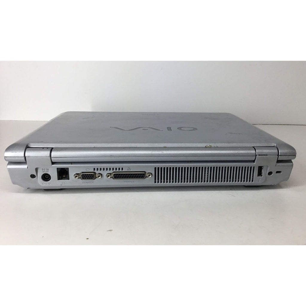 Sony Vaio Notebook Computer PCG-9P6L -Not Tested, For Parts