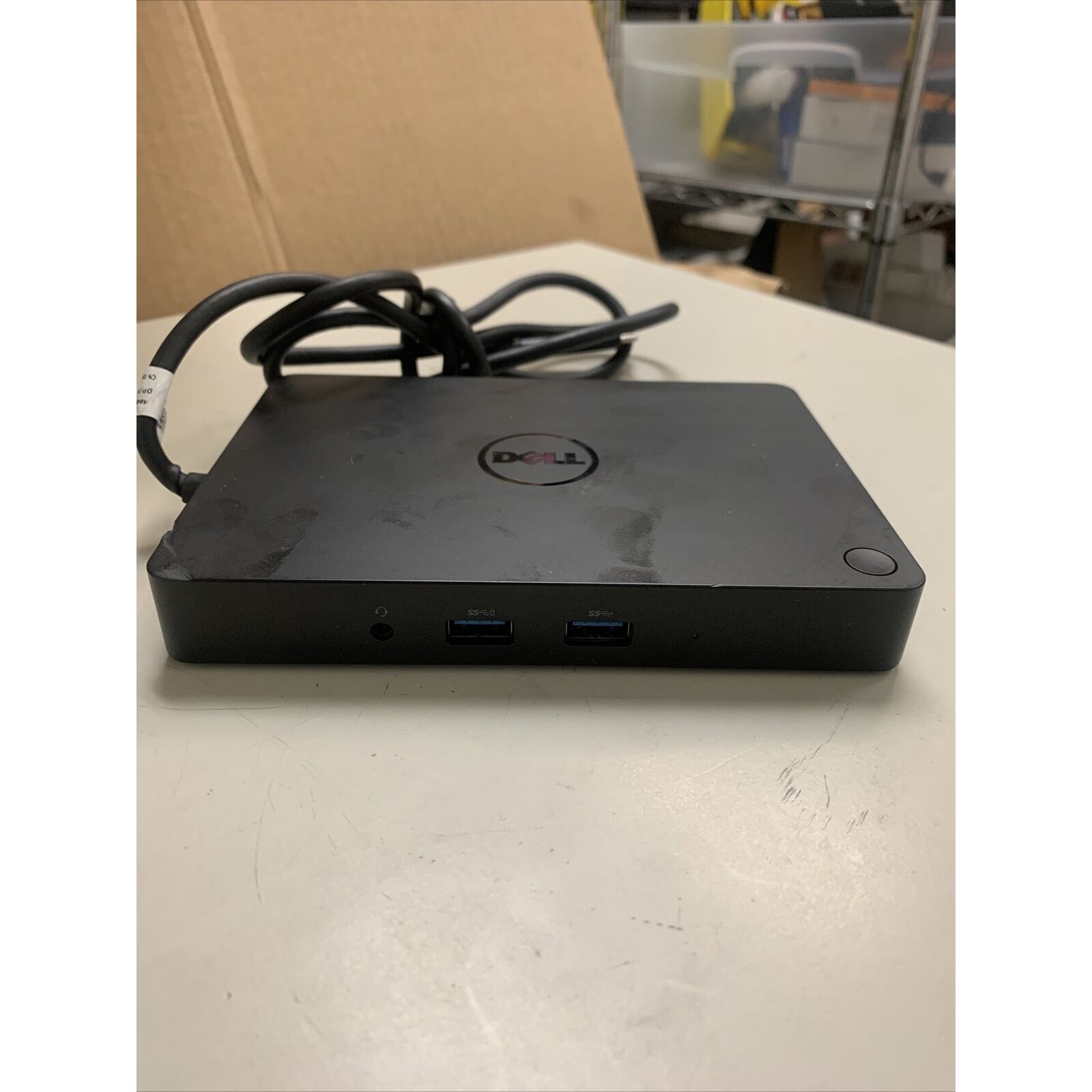 Dell WD15 K17A Docking Station USB-C 4K USB HDMI Ethernet - No Power Adapter