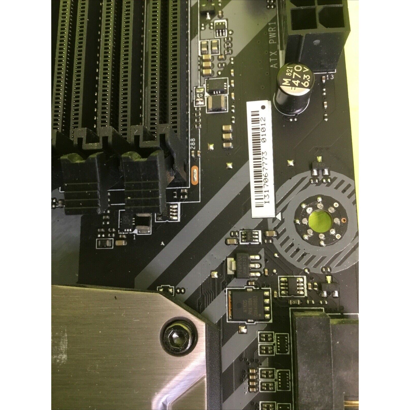 MSI B350 TOMAHAWK Socket AM4 AMD B350 ATX Motherboard FOR PARTS or REPAIR