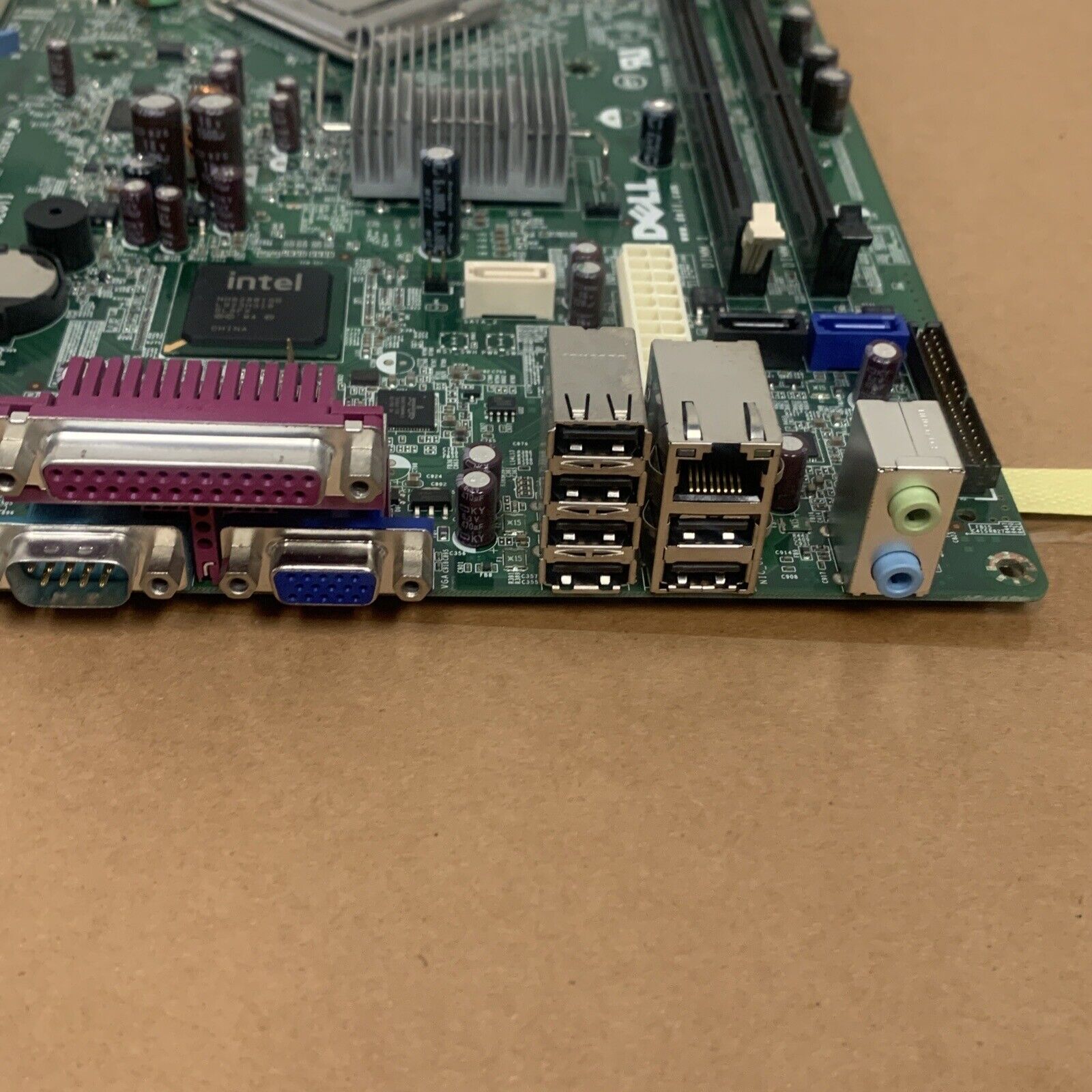 Dell Optiplex 360 0T656F Motherboard w/ Intel E7400 CPU - No I/O Shield