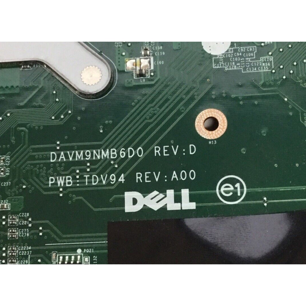 Dell Vostro 1015 Laptop Motherboard Intel DAVM9NMB6D0 +Heatsink+CPU