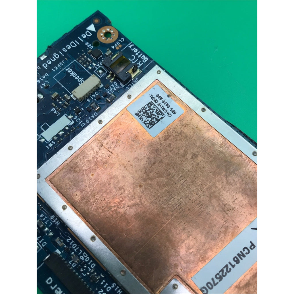 Dell XPS 13 9365 Core i7-7Y75 Motherboard 0T10JP LA-D781P FOR PARTS or REPAIR