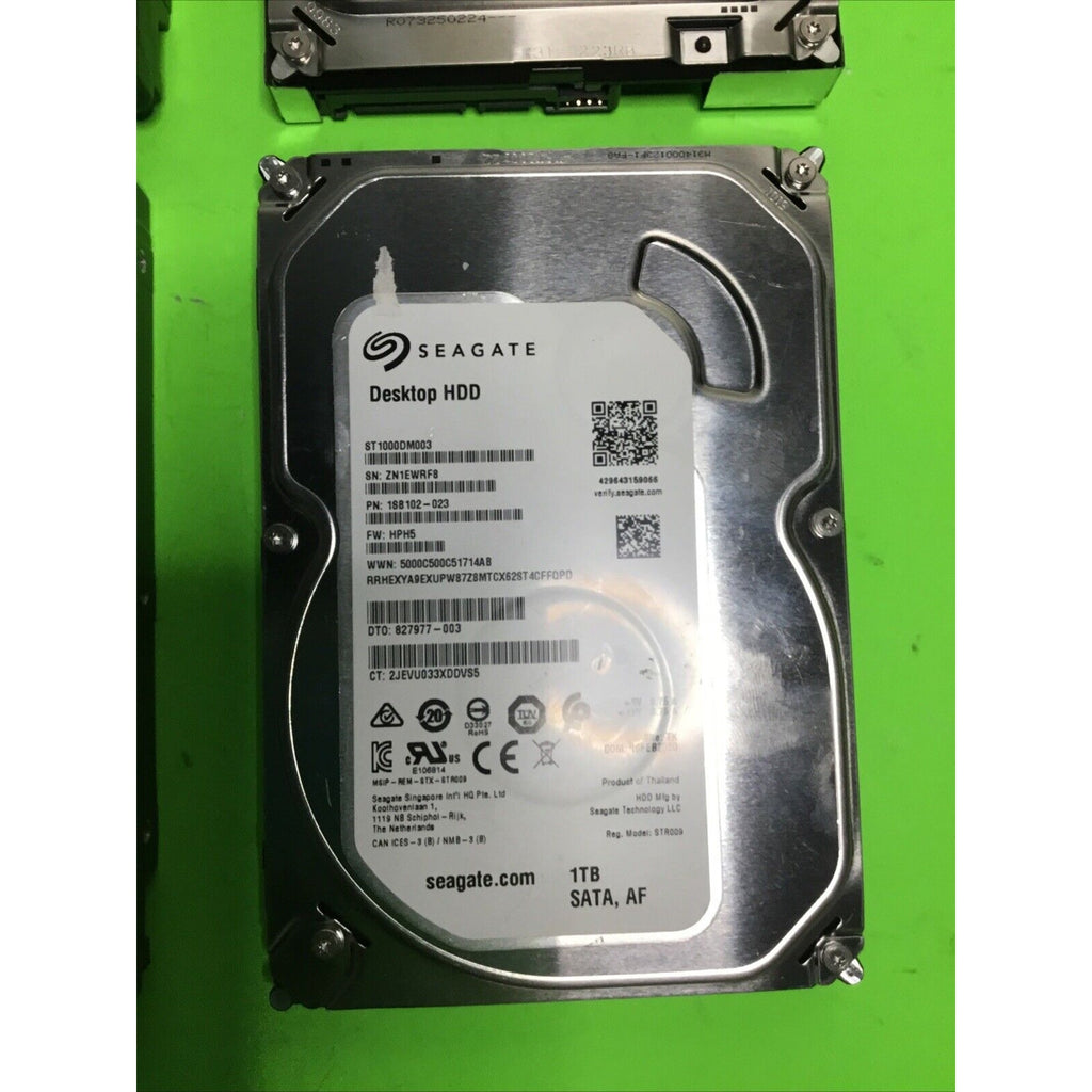 Lot x4 Assorted Brands 1TB Internal Desktop HDD
