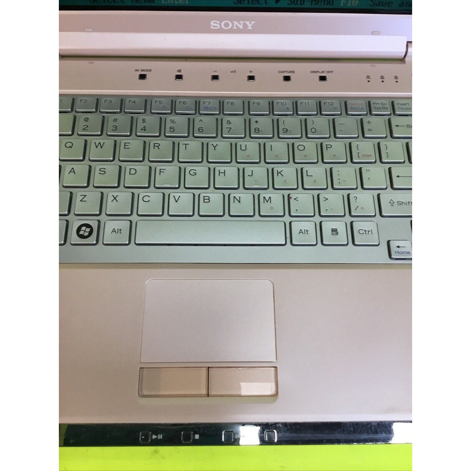 Sony VAIO VGN-CR510E FOR PARTS or REPAIR PCG-5L2L