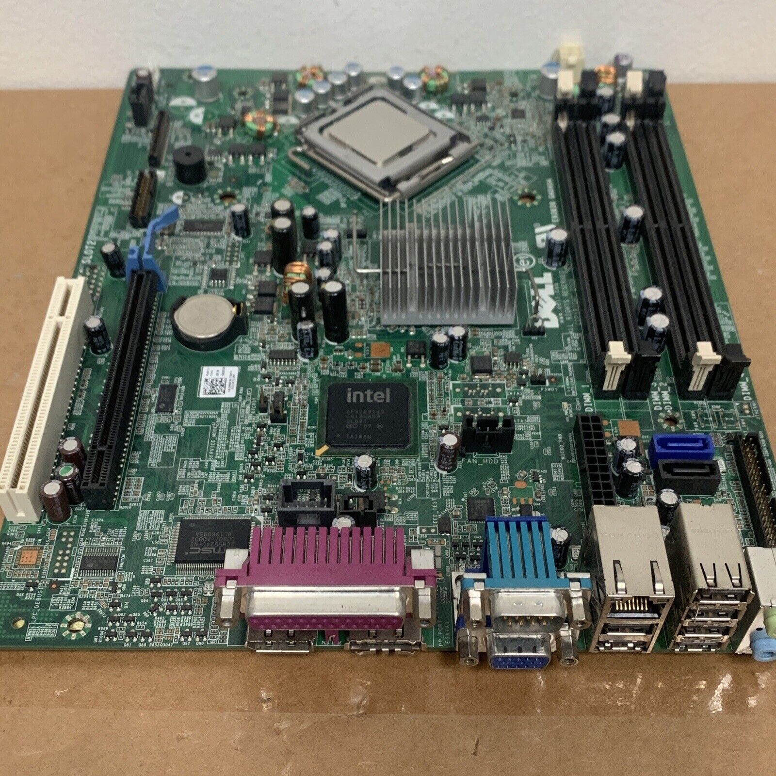 Dell M863N Optiplex 760 SFF Socket 775 System Board With Intel E5200 CPU
