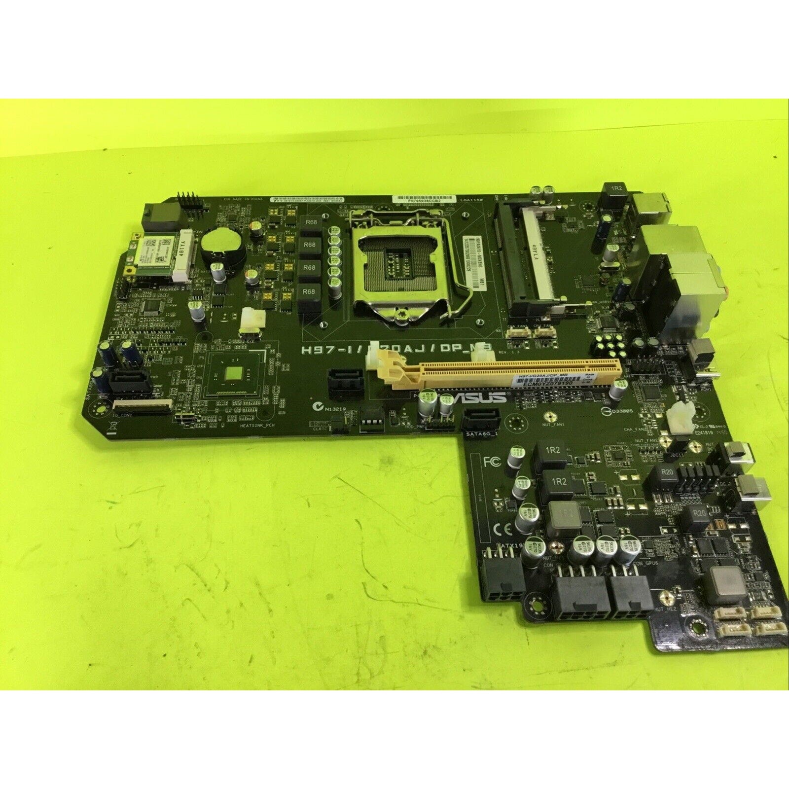 ASUS G20AJ H97-1/G20AJ/DP_MB Motherboard FOR PARTS REPAIR or RECYCLE