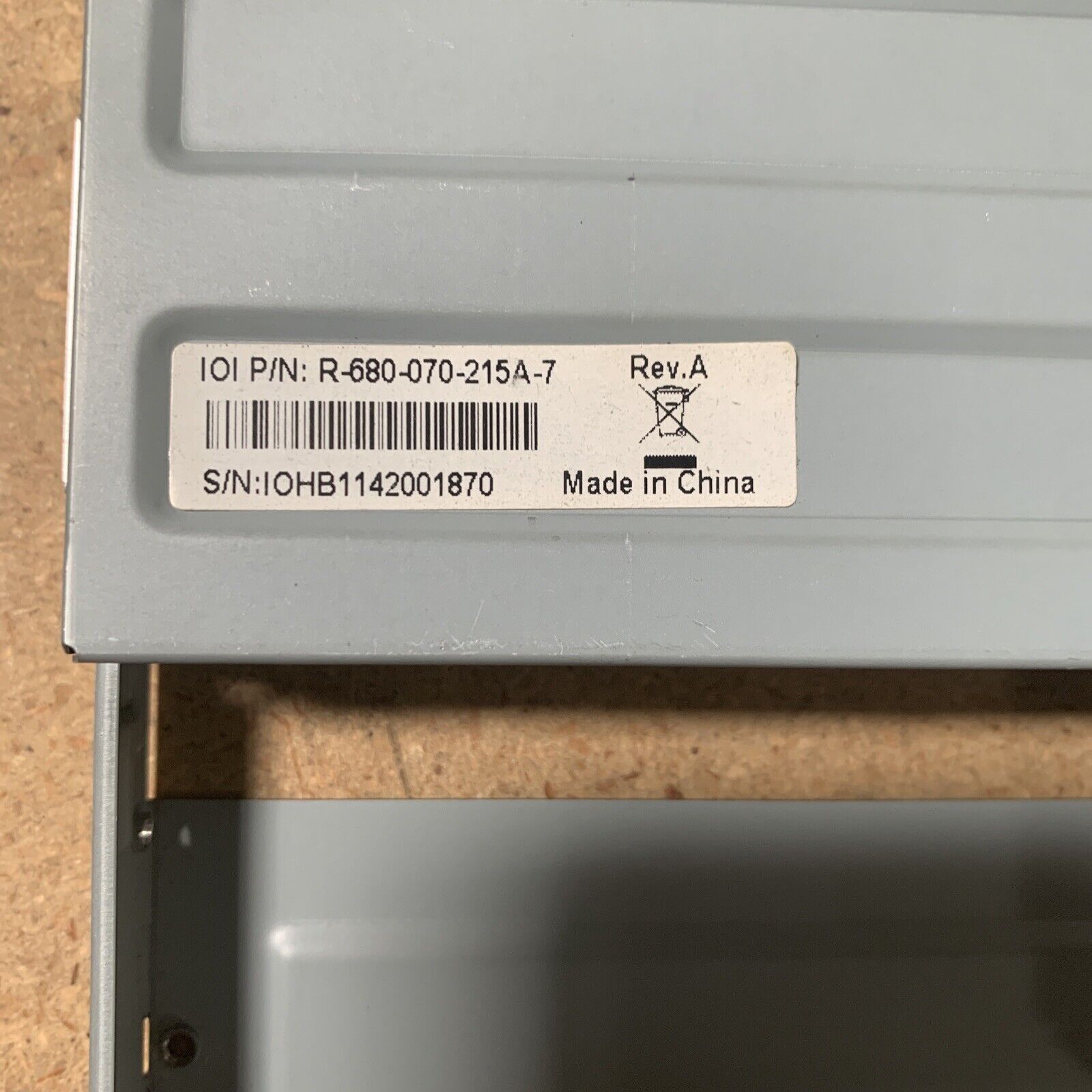 Dell Card Reader IO Interconnect R-680-070-215A-7 Card Reader