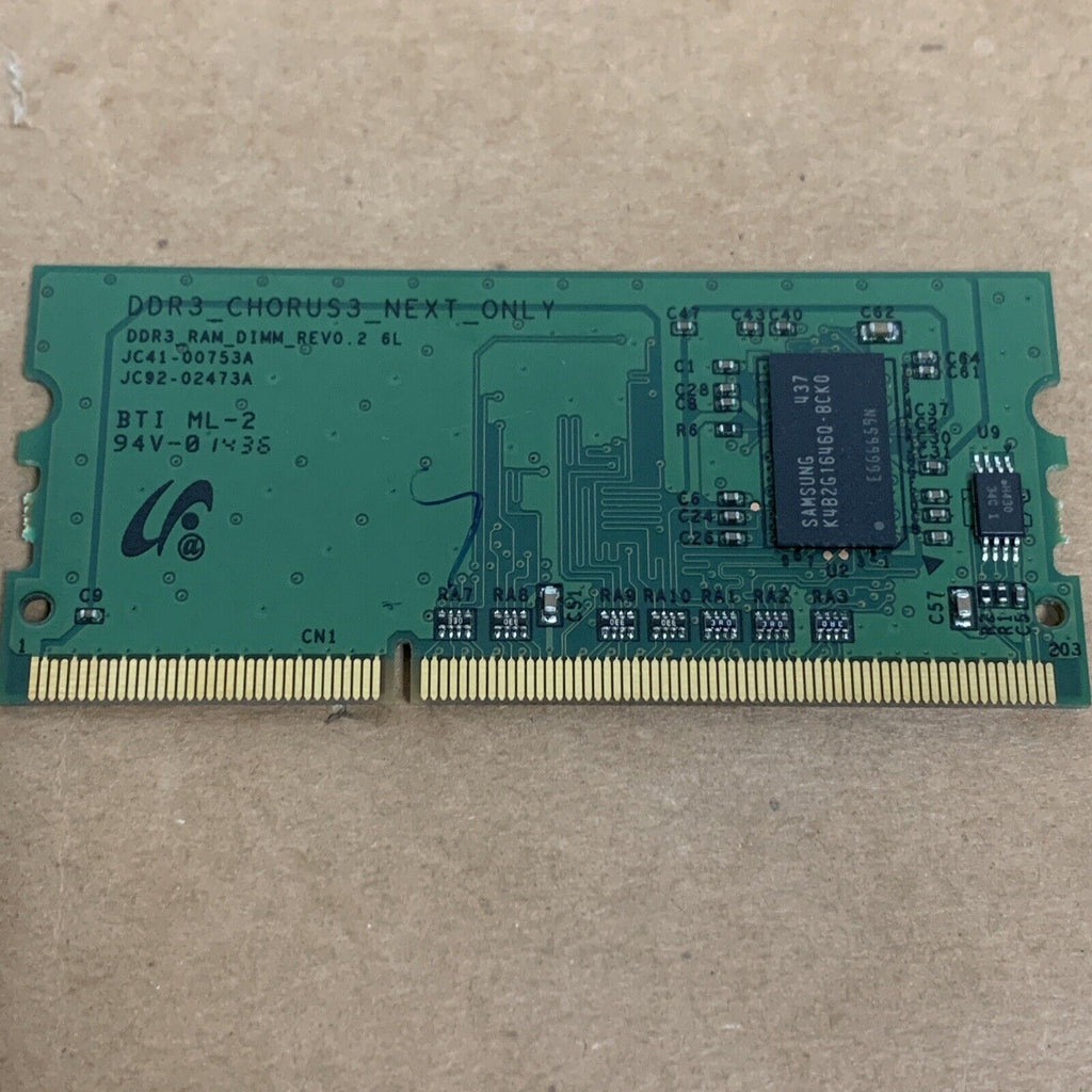 128Mb Samsung PBA RAM DIMM SEC DDR3 DIMM 128 M3320, M3825, M3820, JC92-02473A
